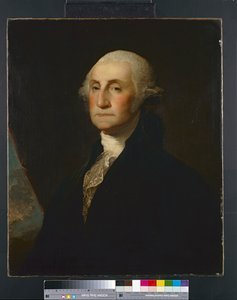 Portret van George Washington, voor 1801